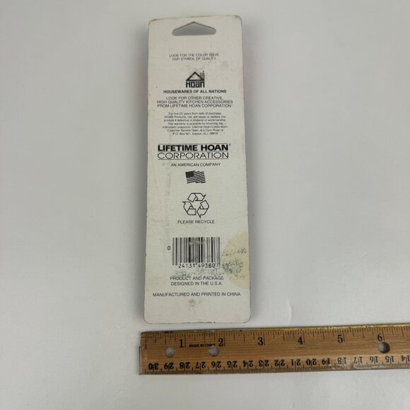 Vtg Sealed Hoan 3 in 1 Bottle Can Jar Opener Cap'n Can Opener White Prop READ - Picture 9 of 11